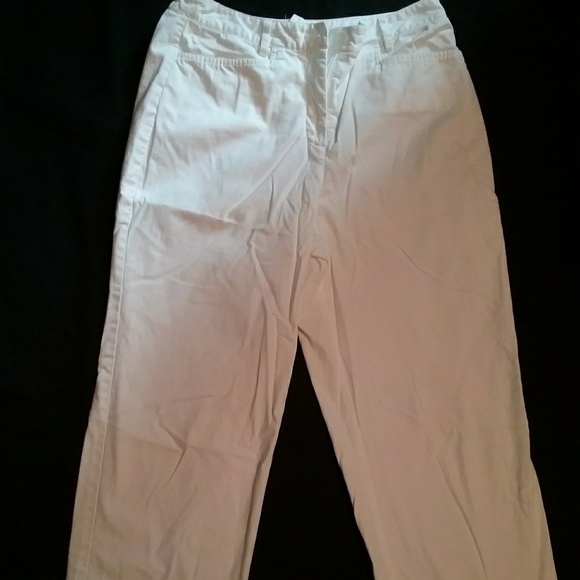 appleseeds Shorts Appleseeds Petites Womens White Capris 6p Poshmark